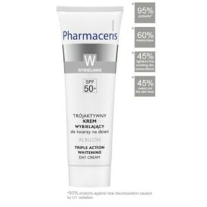PHARMACERIS W Triple Action Crème de jour éclaircissant SPF50+ 30 ml
