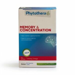 Phytothera Memoire et Concentration 30 Gelules