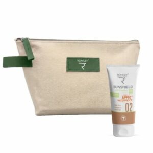 Roncey Ecran Sunshield Waterproof Peau Grasse SPF50+ Teinte 02 50ml
