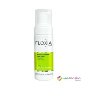 FLOXIA Mousse Purifiante Sans Savon peaux sèches et sensibles 150 ml