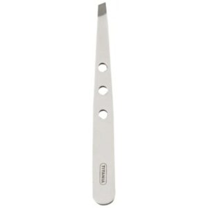 TITANIA Pince a Epiler Inox Poignee Bleue – 1090/61B