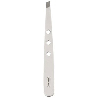 TITANIA Pince a Epiler Inox Poignee Bleue – 1090/61B