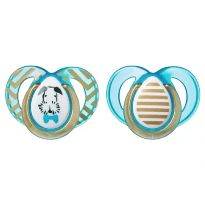 Tommee Tippee 2 Sucettes Moda Garcon 6-18M