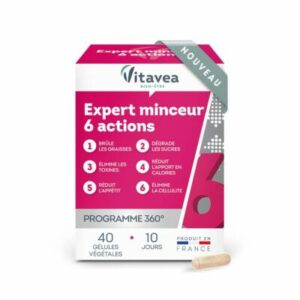 Vitavea Expert Minceur 6 Actions En 1 40 Gelules