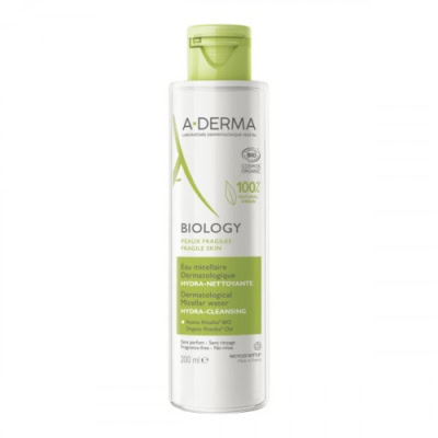 A-DERMA BIOLOGY Eau micellaire dermatologique hydra-nettoyante 200ml