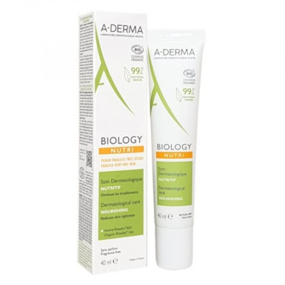 A-DERMA BIOLOGY Nutri soin nutritif peaux fragiles tres seches 40ml