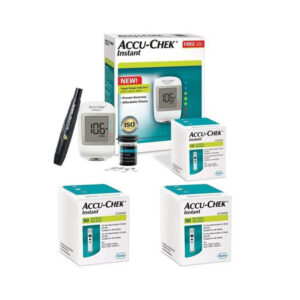 ACCU CHEK Instant – Coffret Glucomètre + 110 Bandelettes