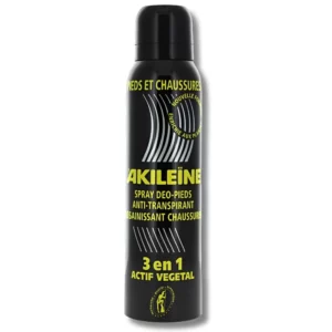 AKILEINE - SPRAY NOIR DEODORANT PIEDS ANTI TRANSPIRANT 150ML