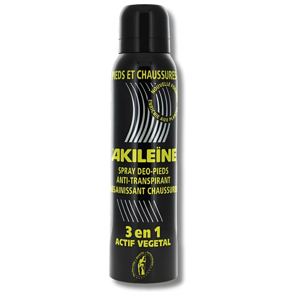 AKILEINE - SPRAY NOIR DEODORANT PIEDS ANTI TRANSPIRANT 150ML