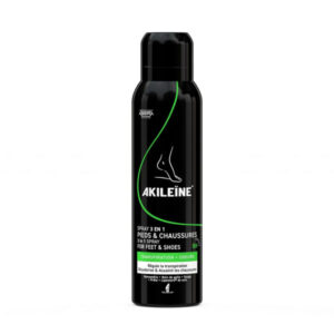 AKILEINE Spray Noir Deodorant Pieds Anti Transpirant 150 ml