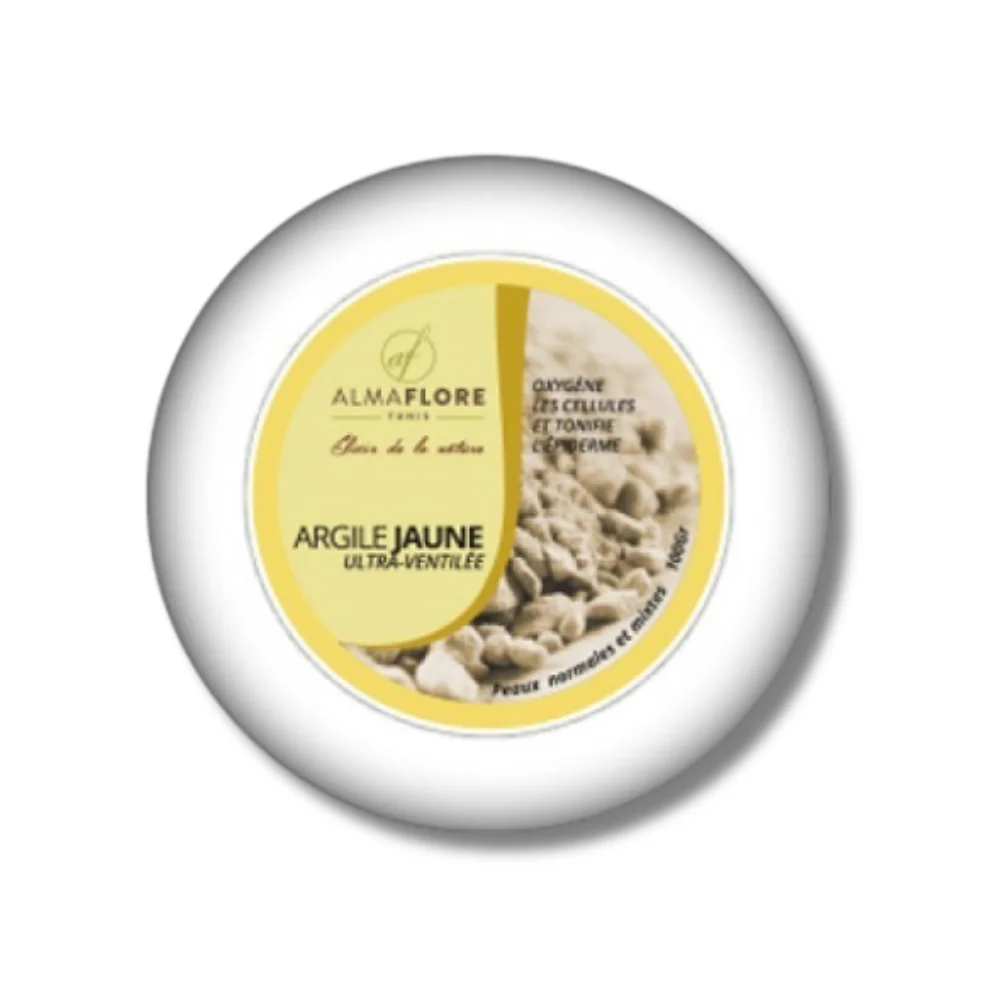 ALMAFLORE - ARGILE JAUNE 100GR