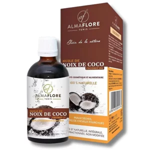 ALMAFLORE - HUILE DE NOIX DE COCO 10ML