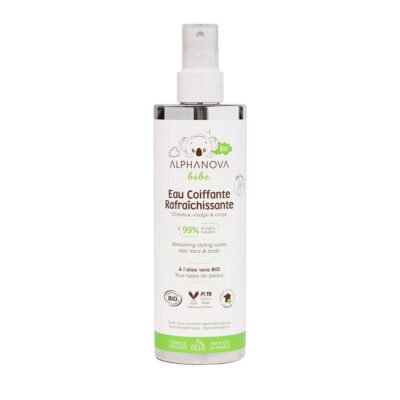 Alphanova Bebe Eau Coiffante Rafraichissante Bio 200ml