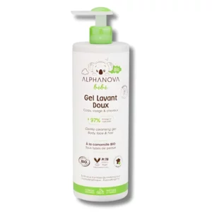 ALPHANOVA - GEL LAVANT DOUX BEBE 400ML