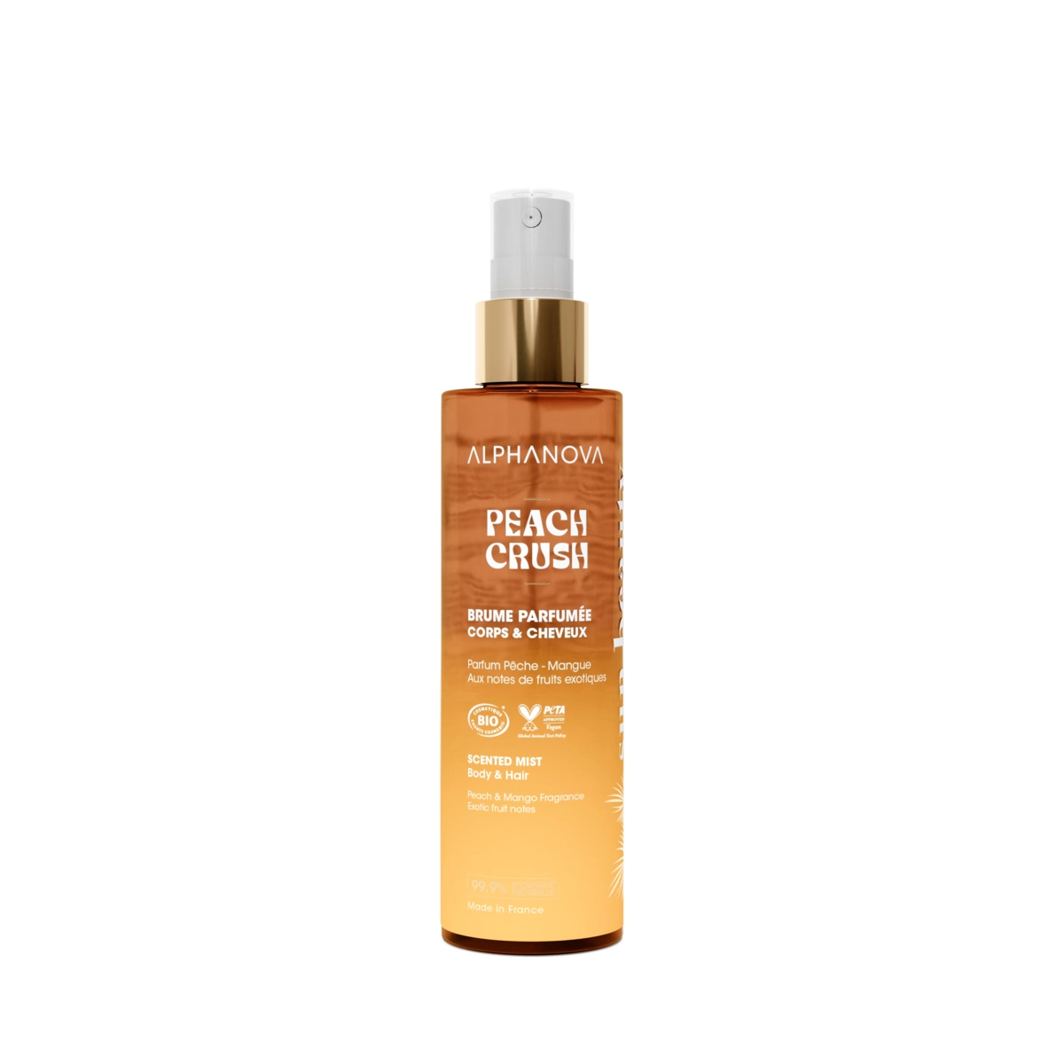 Alphanova Peach Crush Brume Parfumée 100ml