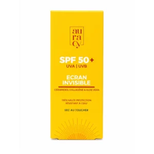AURACY - ECRAN SOLAIRE INVISIBLE SPF 50+ 50GR