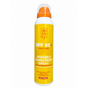 AURACY ECRAN SPRAY INVISIBLE SPF 50+