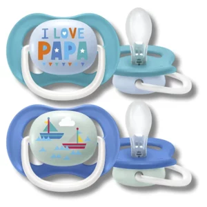 AVENT - LOT DE 2 SUCETTES ULTRA-AIR 6-18MOIS SCF.080/03