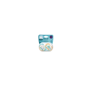 AVENT - LOT DE 2 SUCETTES ULTRA AIR ANIMALS 6-18MOIS