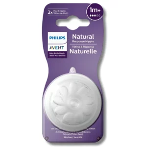 AVENT - LOT DE 2 TETINES NATURAL +1MOIS REF SCF042/27