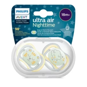 Avent Philips Sucette Ultra Air Nighttime 18 mois+