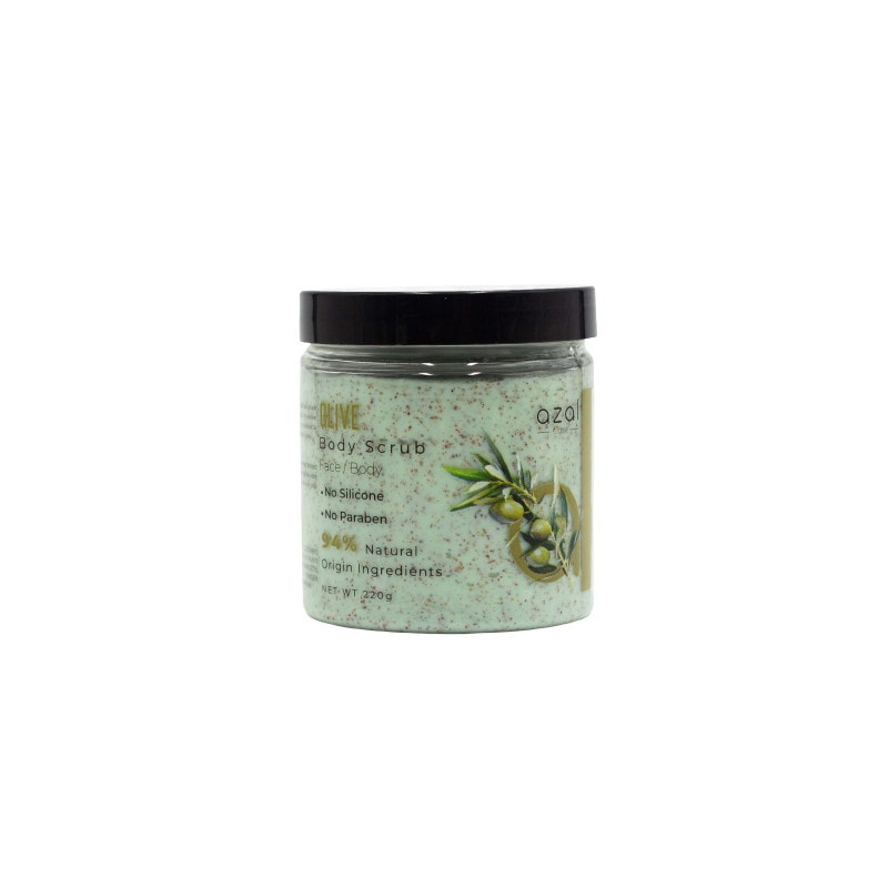 Azal Gommage pour Corps et Visage Olive 220gr