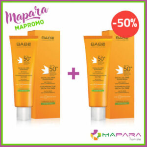 Babe Creme Solaire Oil Free SPF50+ Peaux Mixtes a Grasses 50ml