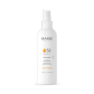 Babe Fluid Spray Solaire Resistant a l'Eau SPF50 200ml