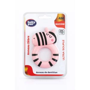BABY PUR - ANNEAU DE DENTITION ZEBRE REF 75813