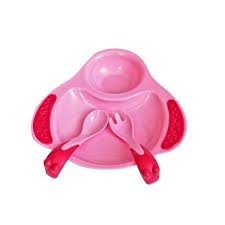 Baby pur Set Assiette Walrus + Couvert 6M+