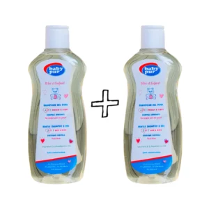 BAY PUR - LOTS DE 2 SHAMPOINGS GELS 2EN1 CHEVEUX ET CORPS 200 ML