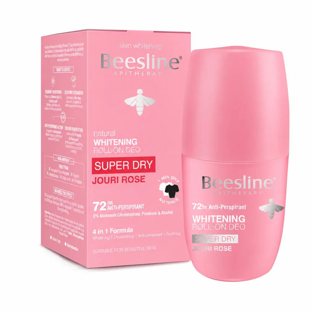 BEESLINE SUPER DRY - DÉODORANT ROLLON JOURI ROSE 50ML