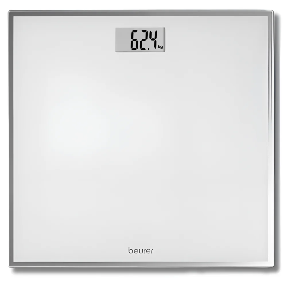 BEURER GS 120 - PÈSE PERSONNE ÉLECTRONIQUE COMPACTE RECTANGLE BLANC