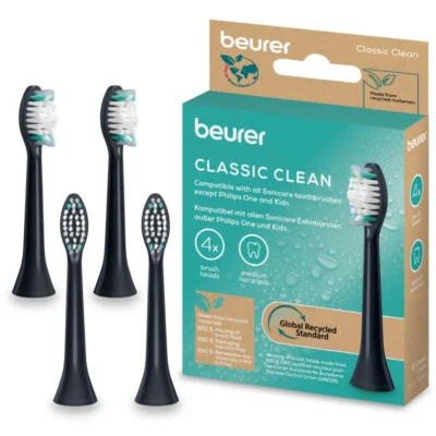Beurer Pack de 4 Brossettes à Dents Classic Clean