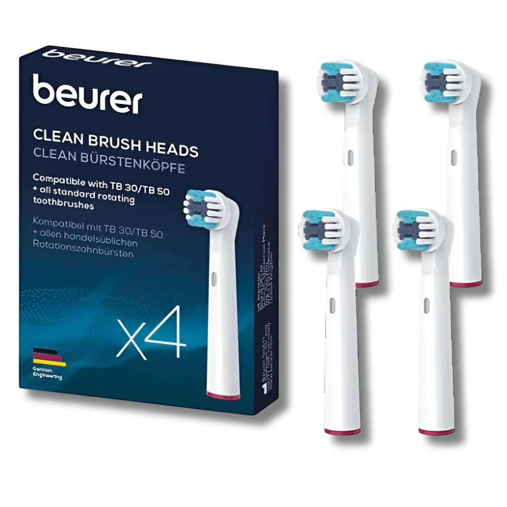 BEURER - TETES DE BROSSETTES CLEAN 4 PIECES