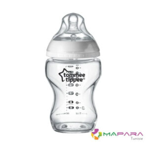 TOMMEE TIPPEE Colse To Nature Biberon En Verre 0m+ 250ml