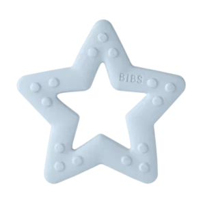 BIBS Anneau de Dentition Etoile Baby Blue