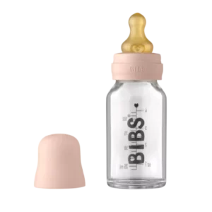 BIBS Biberon en Verre Set Complet Blush 0 mois et + 110ml