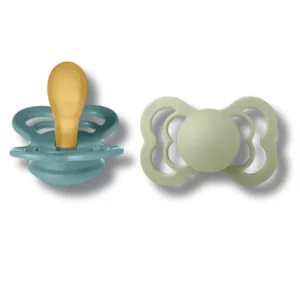 BIBS - LOT DE 2 SUCETTES SUPREME PACIFIER ISLAND SEA SAGE 2EME AGE