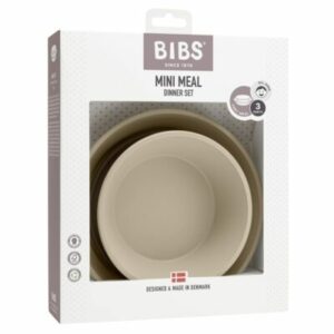 Bibs Mini Meal Dinner Set Lot D'assiettes 3 Pieces