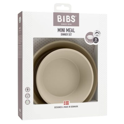 Bibs Mini Meal Dinner Set Lot D'assiettes 3 Pieces