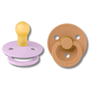 BIBS - NATURAL RUBBER LOT DE 2 SUCETTES 1ER AGE