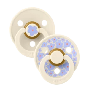 BIBS Studio Colour 2 Sucettes Taille 2 Jasmine Ivory Mix 6 a 18 Mois