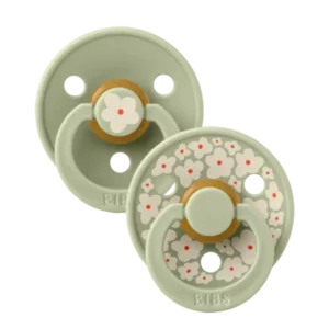 BIBS Studio Colour 2 Sucettes Taille 2 Jasmine Sage Mix 6 a 18 Mois