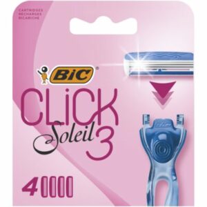 Bic 4 Recharges de Lames Click 3 Soleil