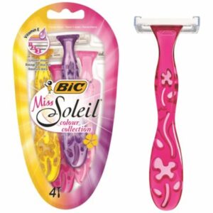Bic Miss Soleil Rasoirs Jetables 3 lames 4 Piéces