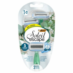 Bic Soleil Escape Jasmin Rasoirs Femme 2 Piéces