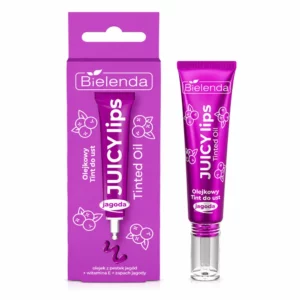 BIELENDA JUICY LIPS - HUILE À LÈVRES TEINTÉE MYRTILLE 10G
