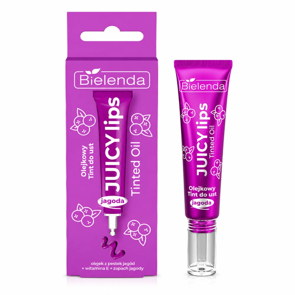 BIELENDA JUICY LIPS - HUILE À LÈVRES TEINTÉE MYRTILLE 10G