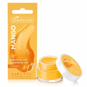 BIELENDA LIP CARE - MASQUE DE NUIT + BAUME 2EN1 EXTRAIT DE MANGUE & BEURRE DE KARITÉ 10 G